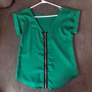 Back detailed blouse for day or night!